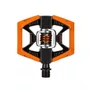 Pedal Crank Brothers Double Shot 2 Laranja e Preto