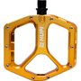 Pedal HUPI Strip Plataforma Rosca 9/16 Dourado