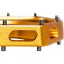 Pedal HUPI Strip Plataforma Rosca 9/16 Dourado