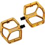 Pedal HUPI Strip Plataforma Rosca 9/16 Dourado