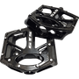 Pedal Plataforma GTS 9/16 Alumínio Preto