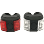 Par De Sinalizadores Pisca Led Diant e Tras Absolute Cor Preto