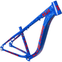 Quadro Hupi Naja V9 Horizontal Azul e Vermelhoㅤㅤㅤㅤㅤㅤㅤㅤㅤ