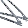 Quadro Hupi Naja V9 Gancheira Horizontal Cinza e Preto