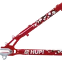 Quadro Hupi Naja V9 Gancheira Horizontal Vermelho e Prata