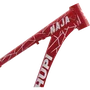 Quadro Hupi Naja V9 Gancheira Horizontal Vermelho e Prata