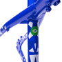 Quadro Hupi Naja V9 Horizontal Azul e Brancoㅤㅤㅤㅤㅤㅤㅤㅤㅤㅤㅤ