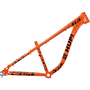 Quadro Hupi Naja V9 Horizontal Laranja e Pretoㅤㅤㅤㅤㅤㅤㅤㅤㅤ