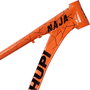 Quadro Hupi Naja V9 Horizontal Laranja e Pretoㅤㅤㅤㅤㅤㅤㅤㅤㅤ