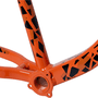 Quadro Hupi Naja V9 Horizontal Laranja e Pretoㅤㅤㅤㅤㅤㅤㅤㅤㅤ