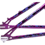 Quadro Hupi Naja V9 Horizontal Roxo e Branco