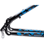 Quadro Hupi Naja V9 Vertical Preto e Azul
