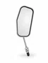 Retrovisor WG Sport Retro Quadrado C/Adapt Cromado