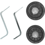 Roda Lateral Aro 12 Regulavel com Suporte