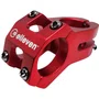 Suporte de Guidão Elleven Alumínio t6 CNC 45 mm x 31.8 mm Vermelho