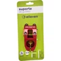 Suporte de Guidão Elleven Alumínio t6 CNC 45 mm x 31.8 mm Vermelho