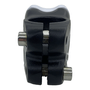 Suporte Guidão 31.8 x 40mm Gios MTB GI-50A Preto e Branco