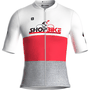 Uniforme Shopbike 2025 Furbo Euro Branca e Cinza e Vermelha