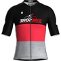 Uniforme Shopbike 2025 Furbo Euro Preto e Cinza e Vermelho