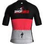 Uniforme Shopbike 2025 Furbo Euro Preto e Cinza e Vermelho