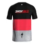 Uniforme Shopbike Furbo Casual 2025 Preto, Cinza e Vermelho