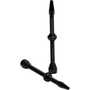 Válvula Tubeless 100mm Presta Preto AW Válvulas